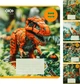 Набор тетрадей ученических ZiBi Dino 12 листов в клетку х 25 шт (ZB25.1751K) - изображение 1