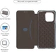 Чехол-книжка для смартфона Motorola Moto G15 ArmorStandart G-Case Green (ARM83217) - изображение 3