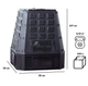 Компостер садовый пластиковый 630л Prosperplast EVROGREEN, IKEL630C - изображение 3