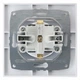Розетка з заземленням Mono Electric DESPINA біла 102-190021-117 - зображення 4