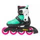 Коньки роликовые Rollerblade Microblade XT 2025 black-sea green 28-32 - изображение 3