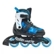 Ковзани роликові Rollerblade Microblade SL 2025 black-sky blue 33-36.5 - зображення 2