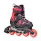 Коньки роликовые Rollerblade Microblade 2025 SL black-coral 33-36.5 - изображение 1