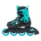 Коньки роликовые Rollerblade Microblade 2025 black-light blue 36.5-40.5 - изображение 3
