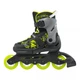 Коньки роликовые Rollerblade Microblade 2025 SL black-lime 33-36.5 - изображение 4