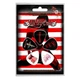 Подарунковий набір медіаторів MOTLEY CRUE - RED, WHITE & CRUE (mol-013) - изображение 1