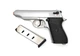 Стартовый пистолет SUR 2608 matte chrome с доп. магазином Walther PP - изображение 1