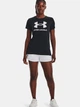Футболка женская Under Armour UA Rival Logo 1356305-001 XS Черная (194511804568) - изображение 7