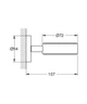 Держатель для аксессуаров Grohe Essentials New (40369001) - изображение 3