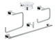 Набір аксесуарів 5 в 1 Grohe Essentials Cube New (40758001) kr - зображення 1