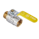 Кран кульовий Waterpro WP607-15FML-Y - 1/2" FML ГШВ YELLOW, ручка "важіль" жовта (WP2931) - зображення 1