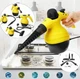 Многофункциональный ручной отпариватель Steam Cleaner Crownberg CB3141 Pro 1200 ватт электрический пароочиститель для дома 9 в 1 Желтый - изображение 4