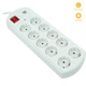 Мережевий фільтр PowerPlanМережевий фільтр PowerPlant 10м, 3x1.5мм2, 10А, 10 розеток, 2xUSB, євро, 100% мідь (YS-N6065/10)(EX610563) - зображення 1