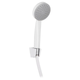 Душовий набір (шланг, лійка, кронштейн) білий Zerix Shower SET-02W (ZX3096) - зображення 1