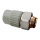 Муфта з євроконусом та накидною гайкою Koer K0240.PRO White - 20x3/4 PPR (KP3134) - зображення 1
