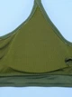 Купальник раздельный с двухсторонними плавками Sisianna 4879223 Хаки 36 (XS) бедра 92-95 см грудь 1A-2B-3C - изображение 4