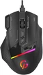 Ігрова комп'ютерна миша GamePro GM300B USB, RGB-підсвічування, Black - зображення 2