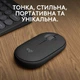Комп'ютерна миша Logitech Pebble Mouse 2 M350s Graphite - зображення 3