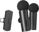 Микрофон-петличка Fifine M8 Wireless Type-C, Black - изображение 9