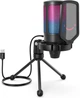 Мікрофон Fifine A6V AMPLIGAME, RGB-підсвічування, стрімінговий, ігровий, Black - зображення 1