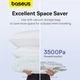 Портативний насос для матраців Baseus PocketGo Portable Air Pump 1600mAh White (C11157700221-00) - зображення 5