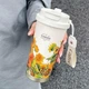 Термочашка Summer Time Sunflowers 500 мл з трубочкою та ручкою, Panalisa (101553820) - зображення 2