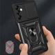 Протиударний броньований чохол із захистом камери для Samsung Galaxy A16 (A165) Armor Case Keysion black - изображение 6