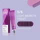 Стойкая крем-краска для волос Londa Professional Permanent Color Extra Rich Creme 5/6 Light Brunette Violet 60 мл (4064666216607) - изображение 2