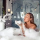 Упаковка банних губок Chisto Бузок поролонові 3 шт (2000998942496) - зображення 4