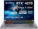 Ноутбук Acer Predator Triton Neo 16 PTN16-51-71YZ (NH.QSBEU.002) Sparkly Silver / 16" IPS 3.2K 165 Гц / Intel Core Ultra 7 155H / RAM 32 ГБ / SSD 1 ТБ / RTX 4070, 8 ГБ / 4-Zone RGB - зображення 2