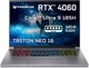 Ноутбук Acer Predator Triton Neo 16 PTN16-51-963G (NH.QSAEU.005) Sparkly Silver / 16" IPS WQXGA 240 Гц / Intel Core Ultra 9 185H / RAM 32 ГБ / SSD 1 ТБ / RTX 4060, 8 ГБ / 4-Zone RGB - зображення 2
