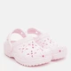 Детские кроксы-сабо для девочки Crocs Classic Floral Cut Out Clog T PkM 210944-6ZW 22-23 (C6) Pink Milk (198445118777) - изображение 2