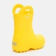 Детские резиновые сапоги для девочки Crocs Handle It Rain Boot T Yel 211056-730 22-23 (C6) Yellow (198445125898) - изображение 4