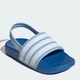 Детские шлепанцы для мальчика Adidas Adilette Estrap C JR5332 32 Clear Sky/Cloud White/Bright Royal (4067904055013) - изображение 2