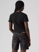 Футболка бавовняна жіноча Levi's Gr Essential Sporty Tee Ess Sport Serif A8798-0044 M Чорна (5401157978160) - зображення 2