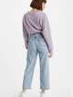 Jeansy regular fit damskie Levi's Ribcage Straight Ankle Middle Road 72693-0055 W29L27 Błękitne (5400898294300) - obraz 4
