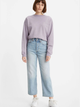 Jeansy regular fit damskie Levi's Ribcage Straight Ankle Middle Road 72693-0055 W30L27 Błękitne (5400898294324) - obraz 3