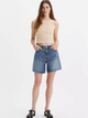 Spodenki damskie jeansowe krótkie Levi's High Baggy Short Worn Memory Short A9311-0005 24 Niebieskie (5401157248652) - obraz 3