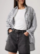 Spodenki damskie jeansowe krótkie Levi's High Baggy Short Wheres My Phone A9311-0003 27 Czarne (5401157177396) - obraz 6