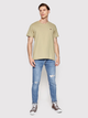 Футболка бавовняна довга чоловіча Levi's Ss Original Hm Tee Fields Of Rye Jersey 56605-0131 M Оливкова (5401043248902) - зображення 3