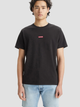 Футболка бавовняна довга чоловіча Levi's Ss Relaxed Baby Tab T Meteorite 79554-0025 XL Чорна (5401105120696) - зображення 1