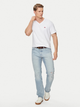 Koszulka męska bawełniana Levi's Original Hm Vneck 85641-0000 S Biała (5400816655619) - obraz 3