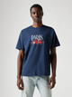 Koszulka męska bawełniana Levi's Red Tab Vintage Tee Vintage Tee 02 A0637-0129 M Granatowa (5401157368688) - obraz 3