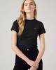 Koszulka damska bawełniana Levi's Essential Sporty Tee Rib A7419-0014 L Czarna (5401157130605) - obraz 3