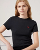 Koszulka damska bawełniana Levi's Essential Sporty Tee Rib A7419-0014 L Czarna (5401157130605) - obraz 4