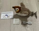 Интерактивная игрушка для кошек летающая птичка воробей для кота птица машет крыльями USB - изображение 5
