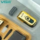 Аккумуляторная электробритва для бритья бороды и усов VGR V-332 шейвер для идеальной гладкости с триммером Gold - изображение 13