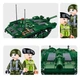 Конструктор Sluban танк Strv-103 (692 деталей) - изображение 7