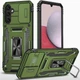 Удароміцний чохол Epik Camshield Army Ring на Samsung Galaxy S24+ Оливковий / Army Green - зображення 1