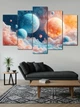 Модульная картина MAKO "Галактические мечты" 80x125 см MK50546 - изображение 5